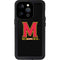 University of Maryland M Logo iPhone 14 Pro Waterproof Case
