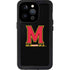 University of Maryland M Logo iPhone 14 Pro Waterproof Case