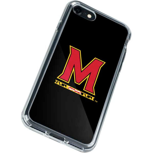 University of Maryland M Logo iPhone SE (2nd & 3rd Gen) Clear Case