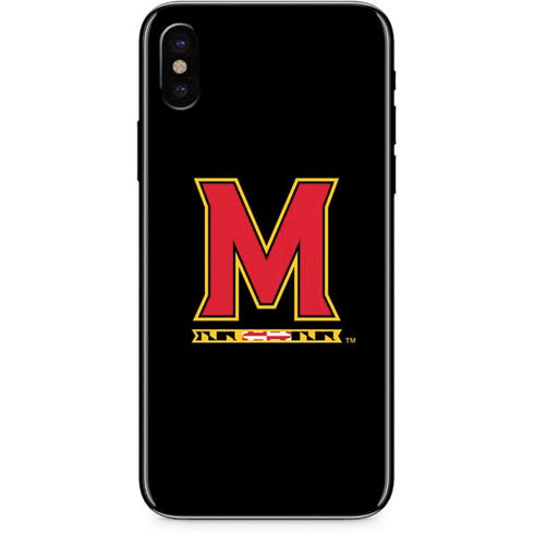 University of Maryland M Logo iPhone X Skin