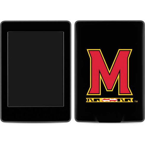 University of Maryland M Logo Amazon Kindle Skin