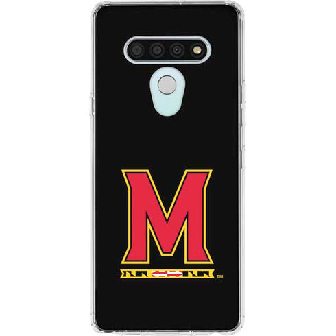 University of Maryland M Logo LG Stylo 6 Clear Case