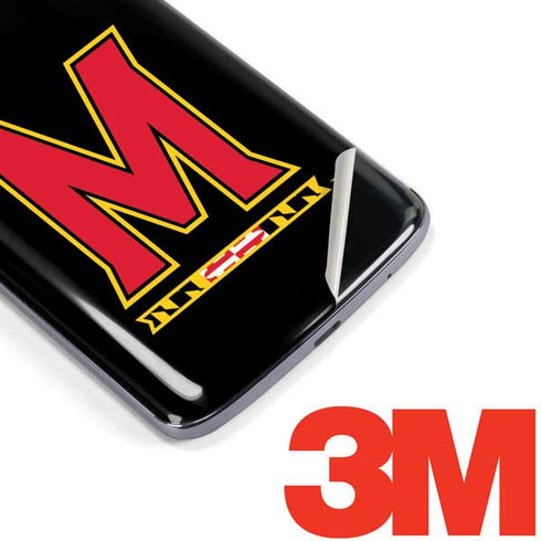 University of Maryland M Logo Moto E5 Plus Skin