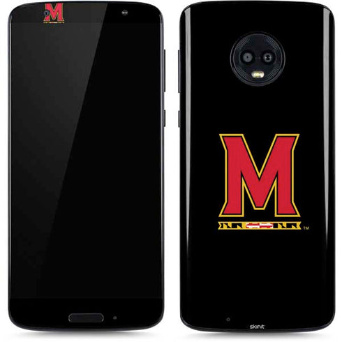 University of Maryland M Logo Moto G6 Skin