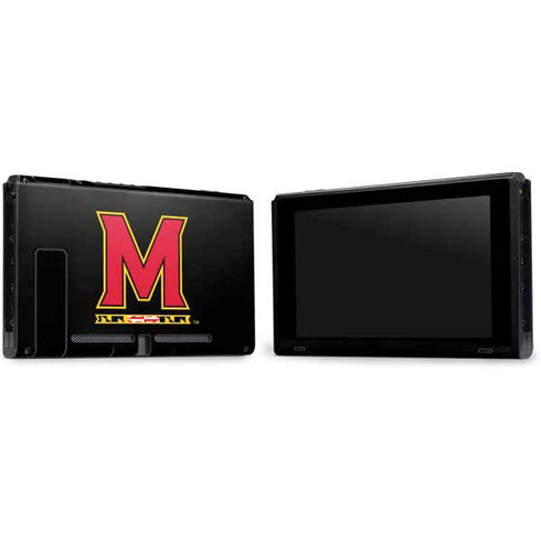 University of Maryland M Logo Nintendo Switch Bundle Skin