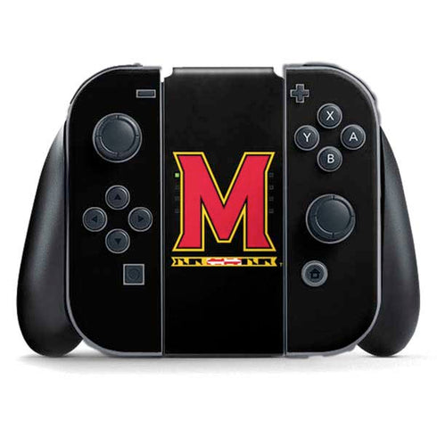 University of Maryland M Logo Nintendo Switch (2017-2021) Joy-Con Controller Skin