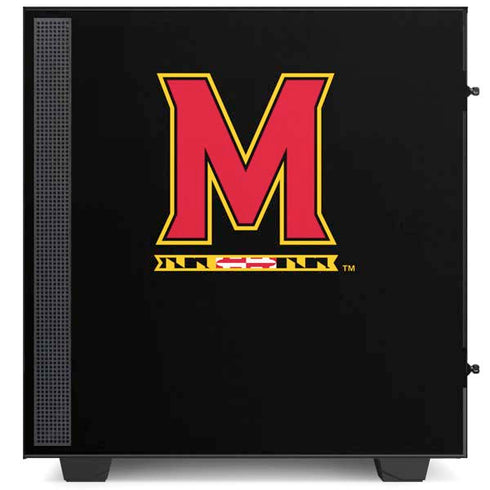 University of Maryland M Logo NZXT H510 Compact ATX Mid-Tower Case Skin