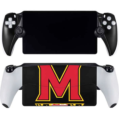 University of Maryland M Logo PlayStation Portal Remote Player Skin