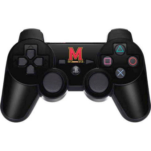 University of Maryland M Logo PS3 Dual Shock wireless controller Skin