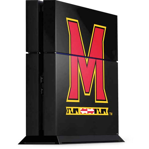 University of Maryland M Logo PS4 Console Skin