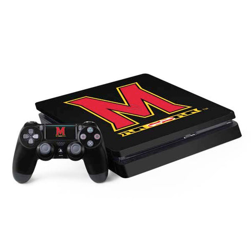 University of Maryland M Logo PS4 Slim Bundle Skin