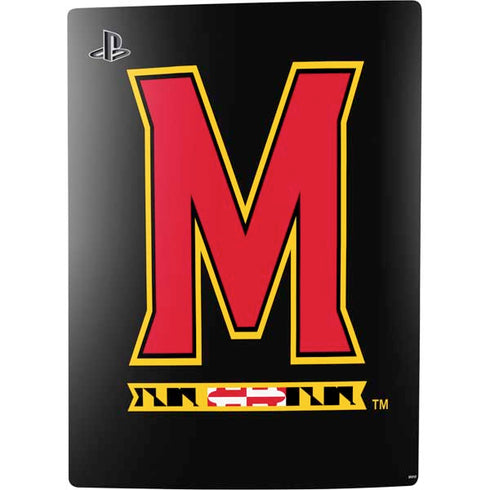 University of Maryland M Logo PS5 Console Skin