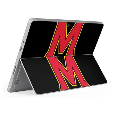 University of Maryland M Logo Surface Go Skin