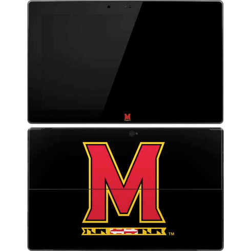 University of Maryland M Logo Surface Pro Tablet Skin