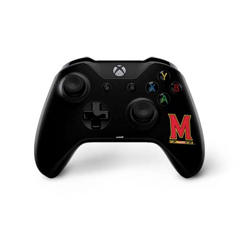 University of Maryland M Logo Xbox One X Controller Skin