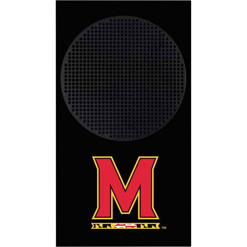University of Maryland M Logo Xbox Series S Console Skin