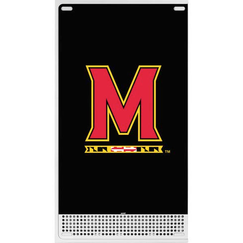 University of Maryland M Logo Xbox Series S Console Skin