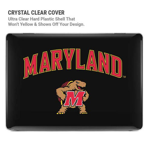 University of Maryland Collegiate Text MacBook Air 15in (2023-2025) Case plus Skin