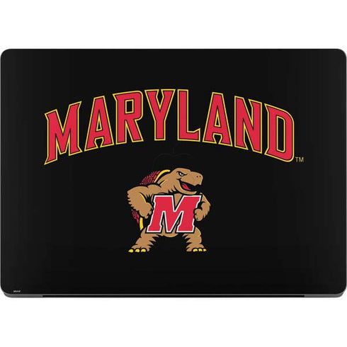 University of Maryland Collegiate Text MacBook Pro 14in (2021-24) Skin