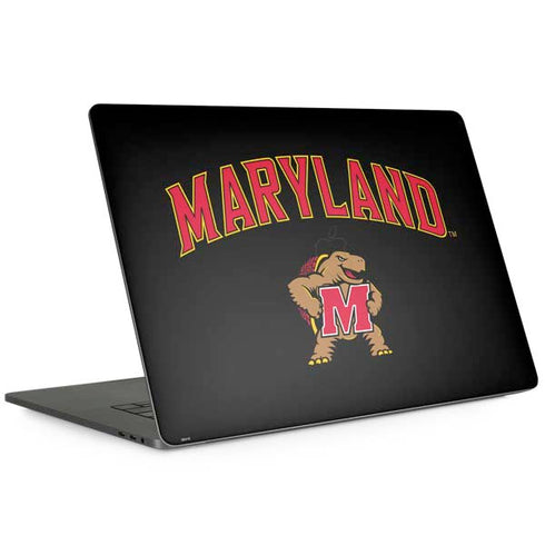 University of Maryland Collegiate Text Apple MacBook Pro 15-inch Skin