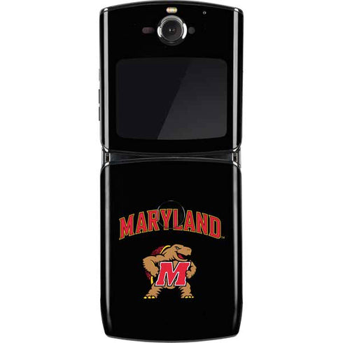University of Maryland Collegiate Text Motorola RAZR Skin