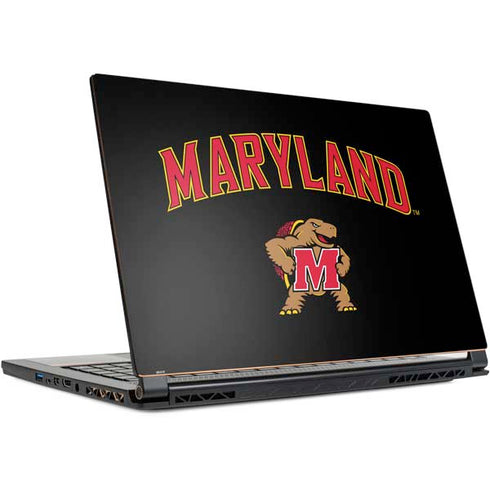 University of Maryland Collegiate Text MSI GS65 Stealth Laptop Skin