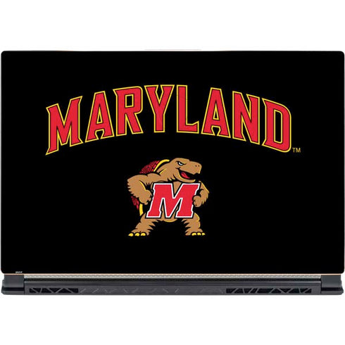 University of Maryland Collegiate Text MSI GS65 Stealth Laptop Skin