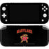 University of Maryland Collegiate Text Nintendo Switch Lite Skin