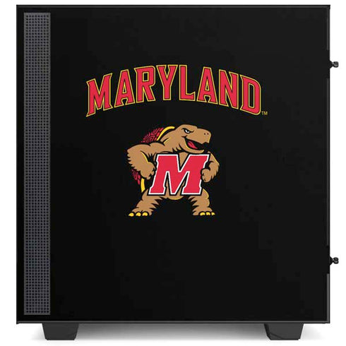 University of Maryland Collegiate Text NZXT H510 Compact ATX Mid-Tower Case Skin