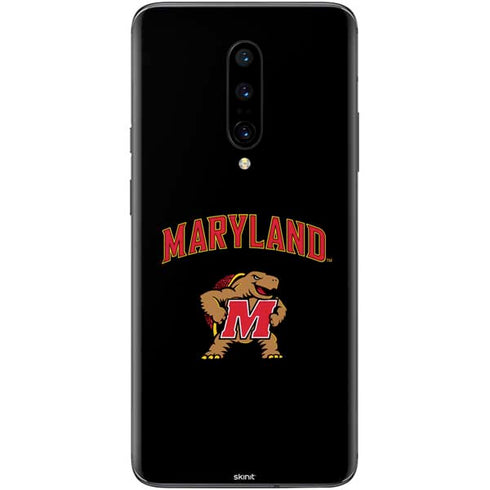 University of Maryland Collegiate Text OnePlus 7 Pro Skin