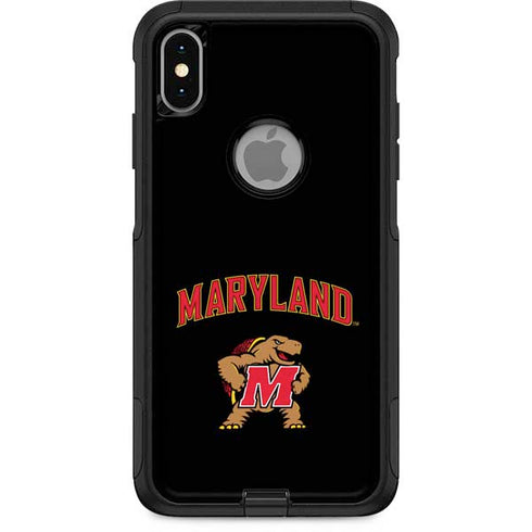 University of Maryland Collegiate Text Otterbox Commuter iPhone Skin