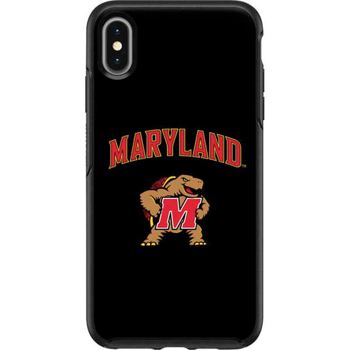 University of Maryland Collegiate Text Otterbox Symmetry iPhone Skin