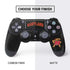 University of Maryland Collegiate Text PS4 Controller Skin