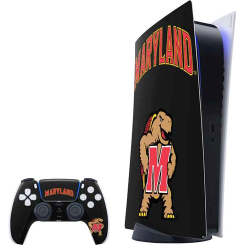 University of Maryland Collegiate Text PS5 Digital Edition Bundle Skin
