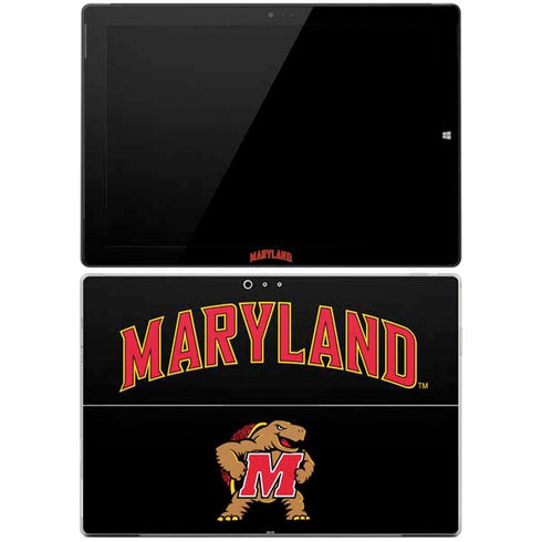 University of Maryland Collegiate Text Surface Pro 3 Skin