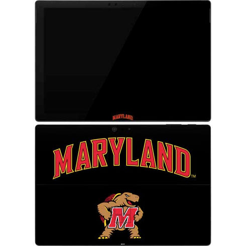 University of Maryland Collegiate Text Surface Pro 7 Skin