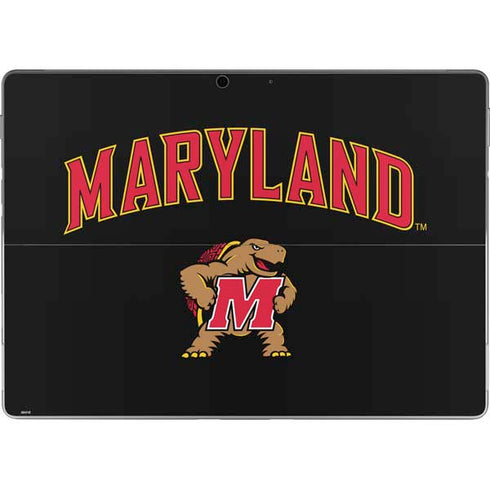 University of Maryland Collegiate Text Surface Pro 9 Skin