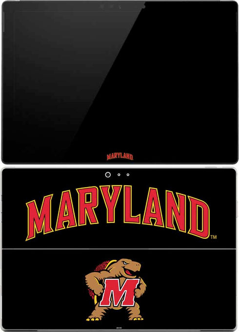 University of Maryland Collegiate Text Surface Pro (2017) Skin