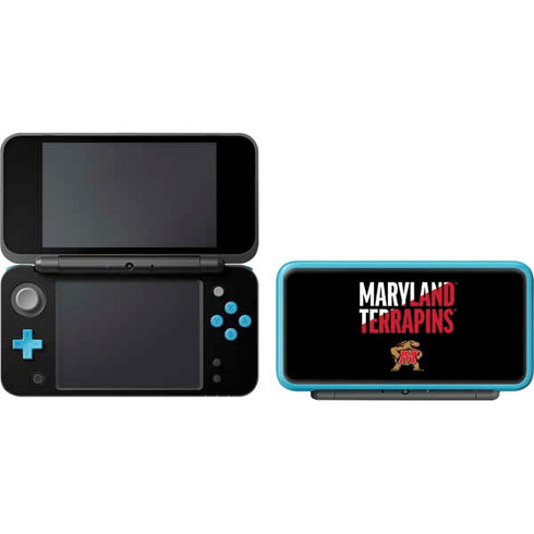 University of Maryland Terrapins Athletic Marks Nintendo 2DS XL (2017) Skin