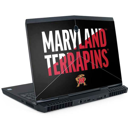 University of Maryland Terrapins Athletic Marks Dell Alienware Skin