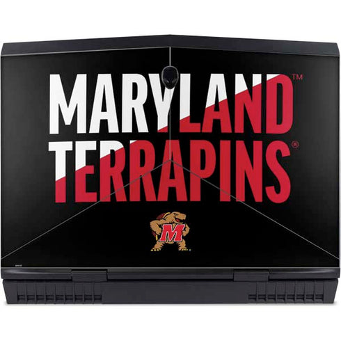University of Maryland Terrapins Athletic Marks Dell Alienware Skin