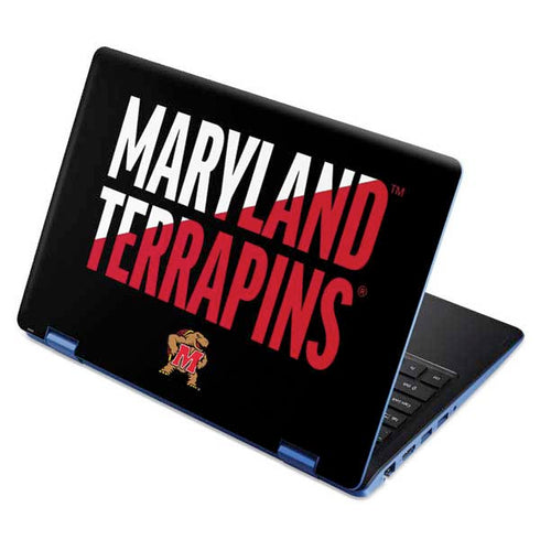 University of Maryland Terrapins Athletic Marks Aspire R11 11.6in Skin