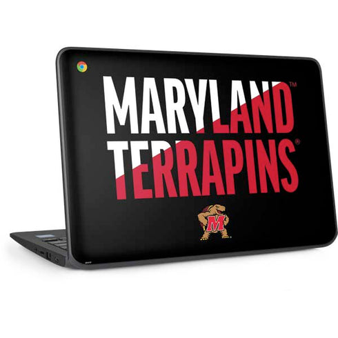 University of Maryland Terrapins Athletic Marks HP Chromebook Skin