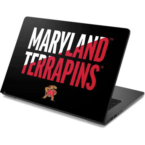 University of Maryland Terrapins Athletic Marks Dell Chromebook Skin