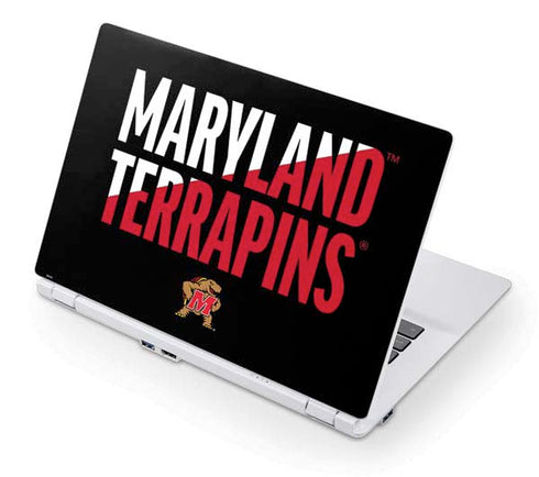 University of Maryland Terrapins Athletic Marks Acer Chromebook Skin