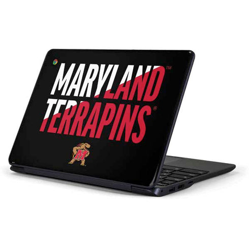 University of Maryland Terrapins Athletic Marks Samsung Chromebook Skin