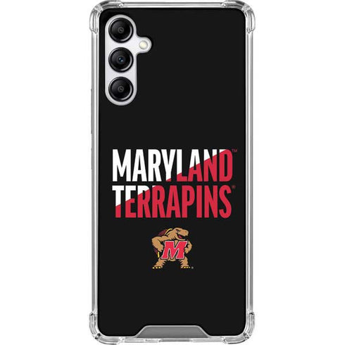University of Maryland Terrapins Athletic Marks Galaxy A14 5G Clear Case
