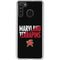 University of Maryland Terrapins Athletic Marks Galaxy A21 Clear Case
