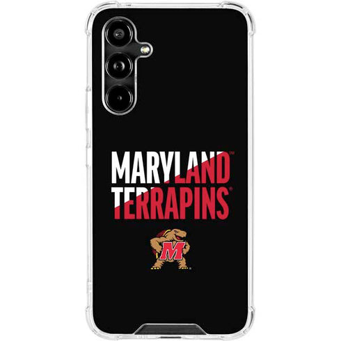 University of Maryland Terrapins Athletic Marks Galaxy A54 5G Clear Case