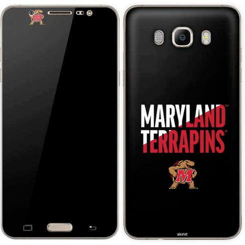 University of Maryland Terrapins Athletic Marks Galaxy J7 Skin